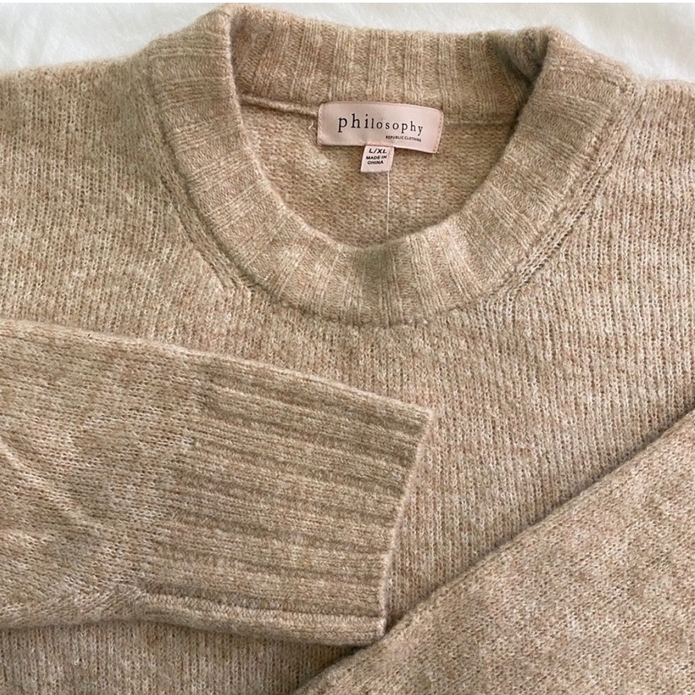 NWT Philosophy Wool Blend Luxe Sweater